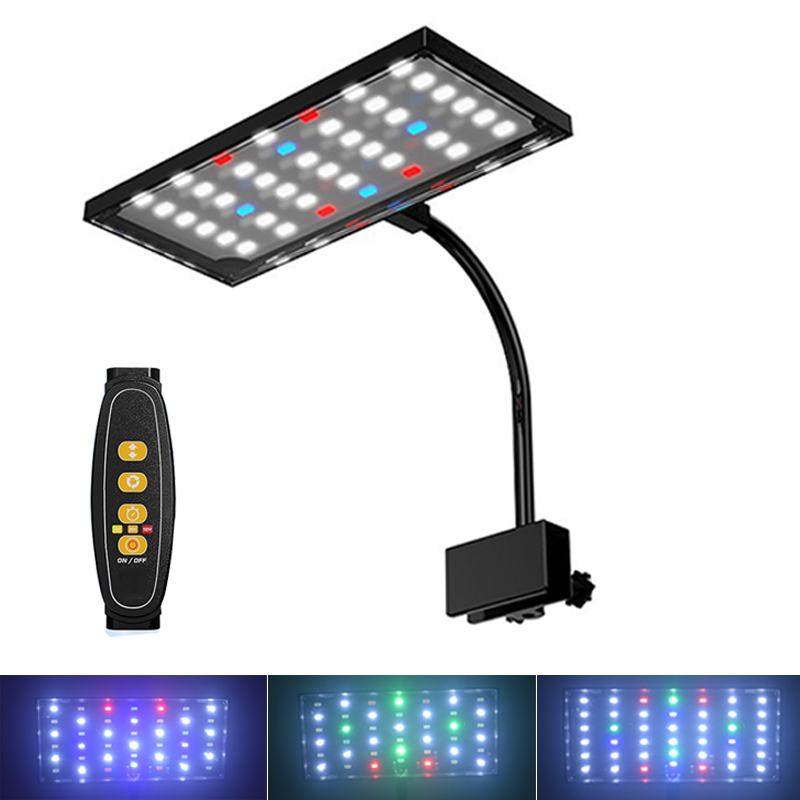 Aquarium Marine Lights - ไฟ LED สำหรับตู้ปลาแบบ USB แสงเต็มสเปกตรัม สำหรับปลูกพืชน้ำ