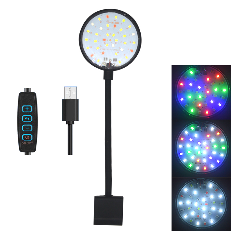 Marine Fish Tank - ไฟ LED สำหรับตู้ปลาแบบ USB ตกแต่งตู้ปลา ไฟสำหรับพืชน้ำ