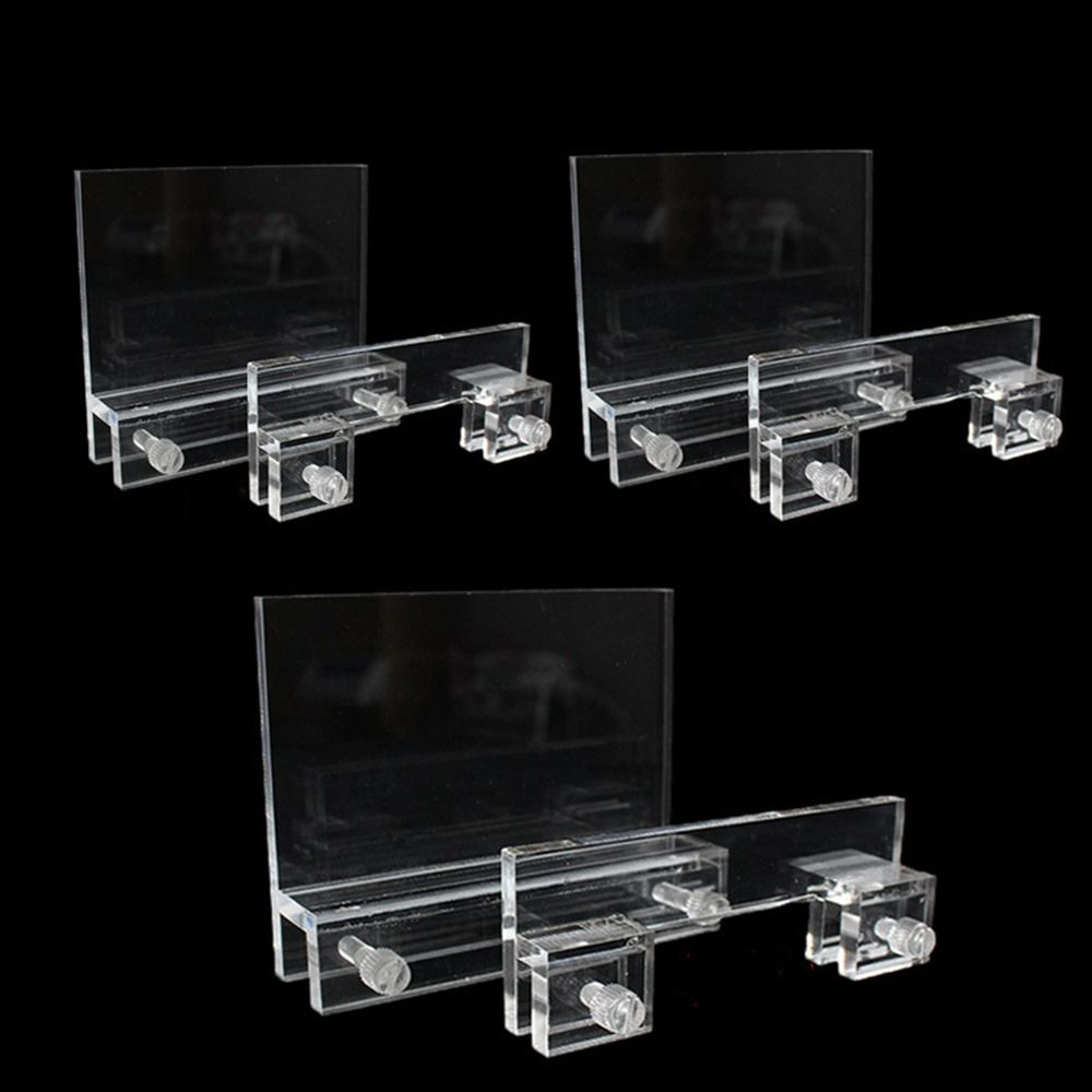Aquarium Marine Lights - ที่ยึดไฟ LED สำหรับตู้ปลาอะคริลิกใส แบบไม่ต้องเจาะ ยกได้ ใช้แขวนได้