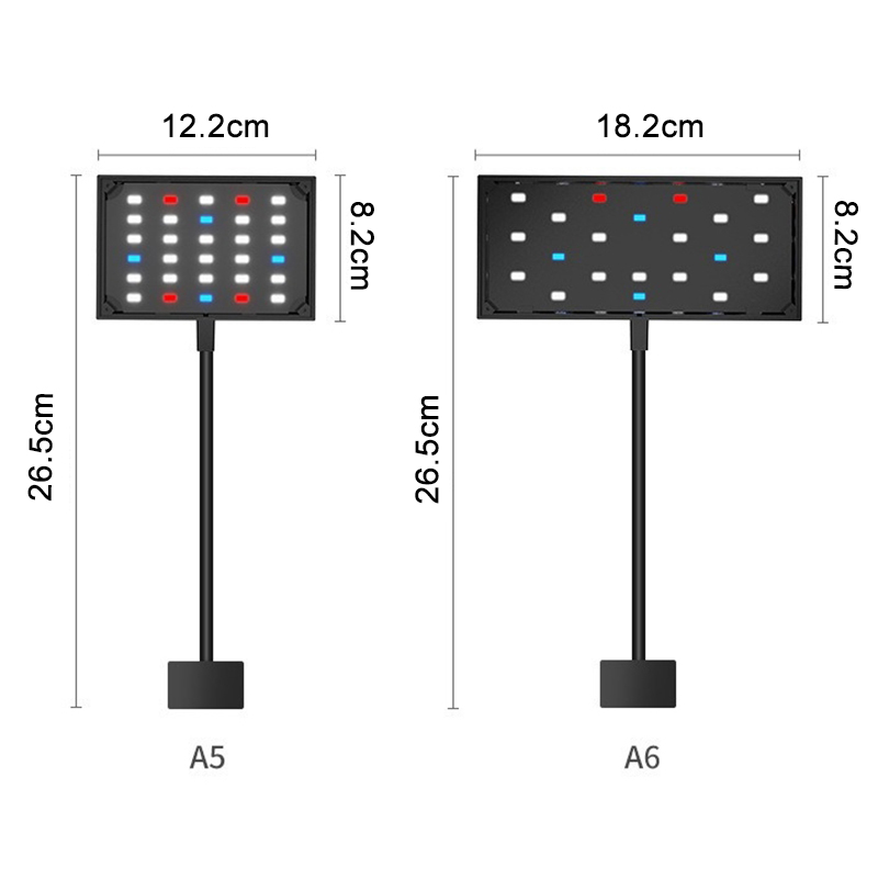 ไฟ LED สำหรับตู้ปลาแบบ USB แสง - Aquarium Marine Lights บทวิจารณ์และราคา