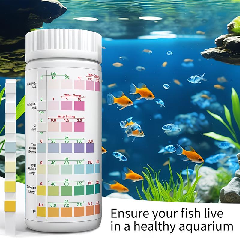 แถบตรวจวัดคุณภาพน้ำในตู้ปลา 8  - Saltwater Tank บทวิจารณ์และราคา
