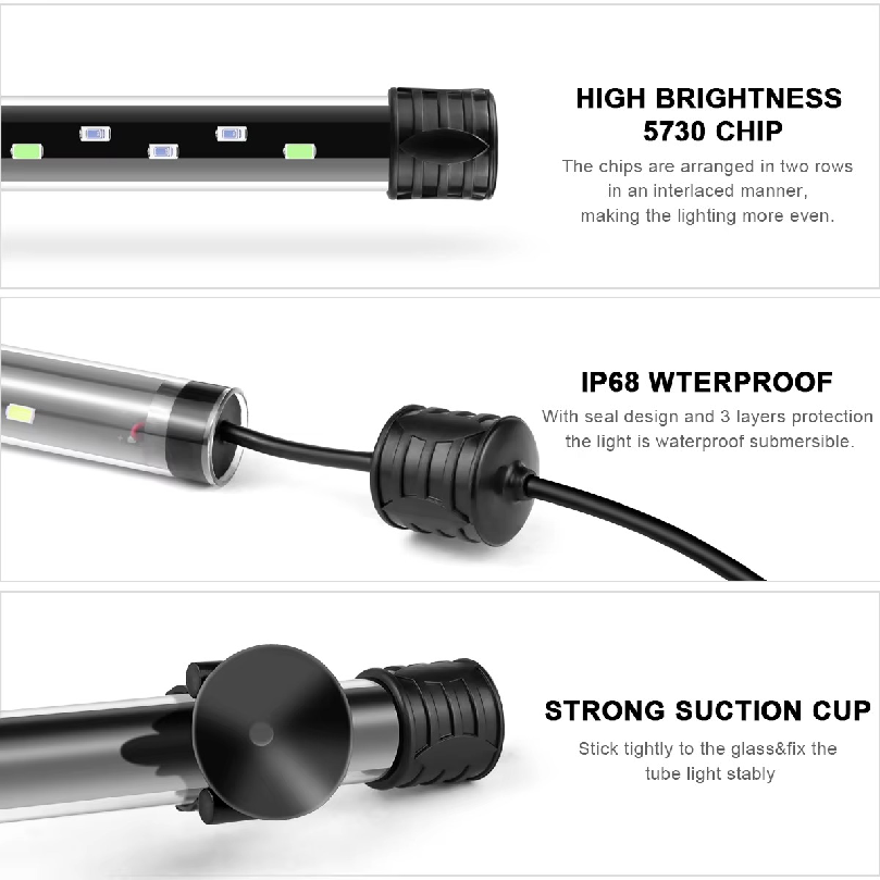ไฟ LED แถบสำหรับตู้ปลา 220V กั - Aquarium Marine Lights บทวิจารณ์และราคา
