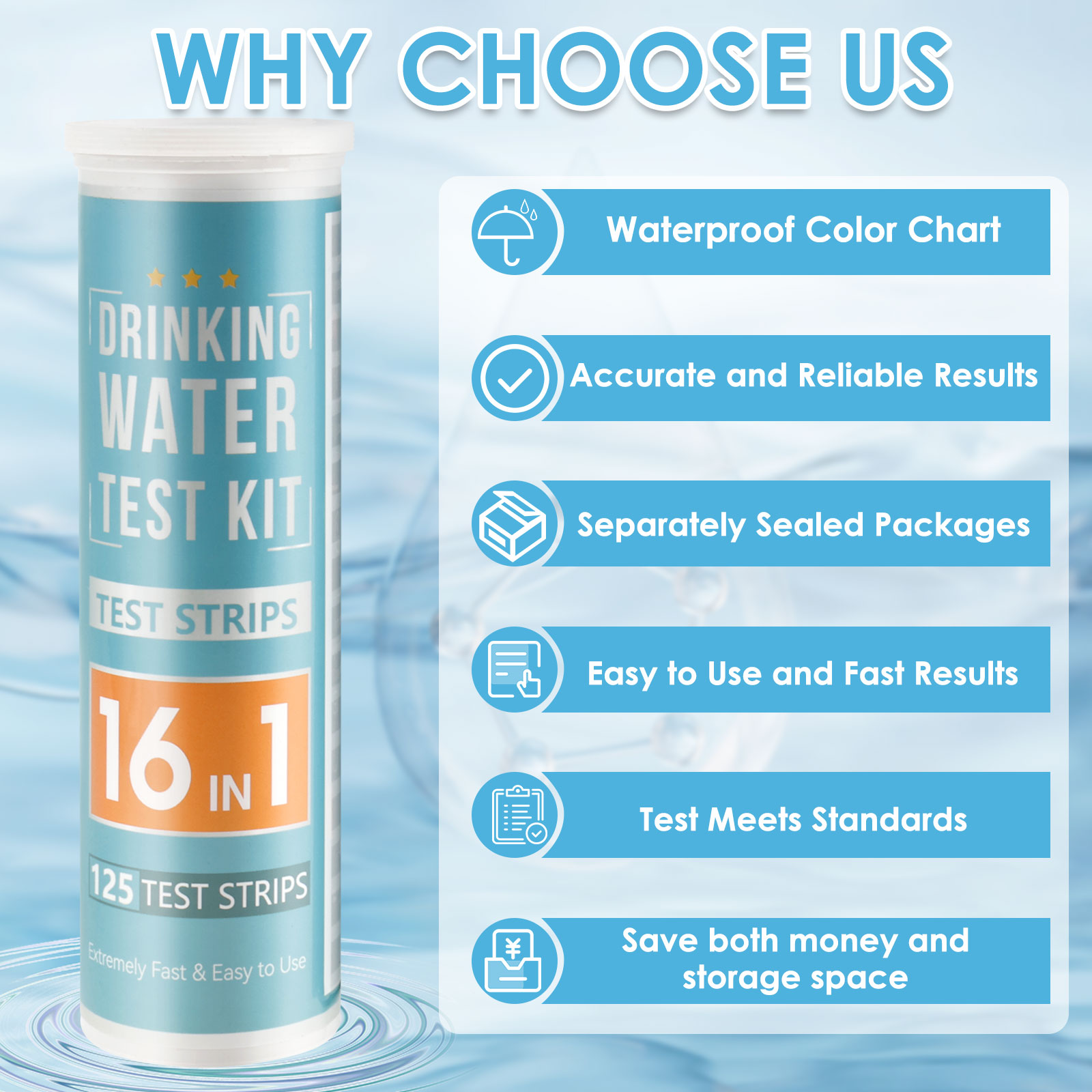 5-17 in 1 Aquarium Test Strips - Saltwater Tank บทวิจารณ์และราคา
