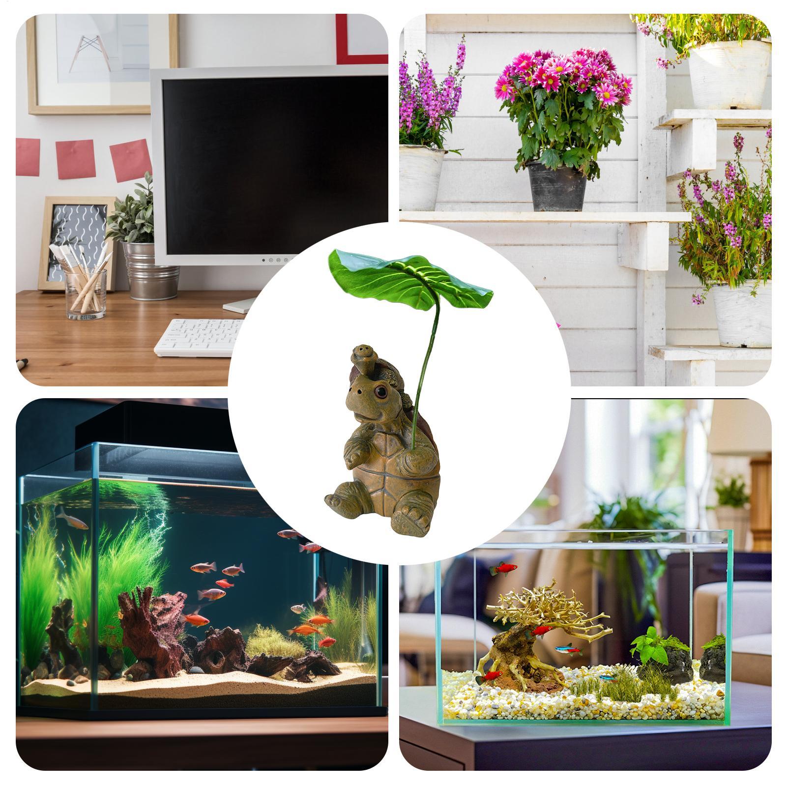 ตุ๊กตาเต่าตกแต่งตู้ปลา รูปปั้น - Saltwater Tank บทวิจารณ์และราคา